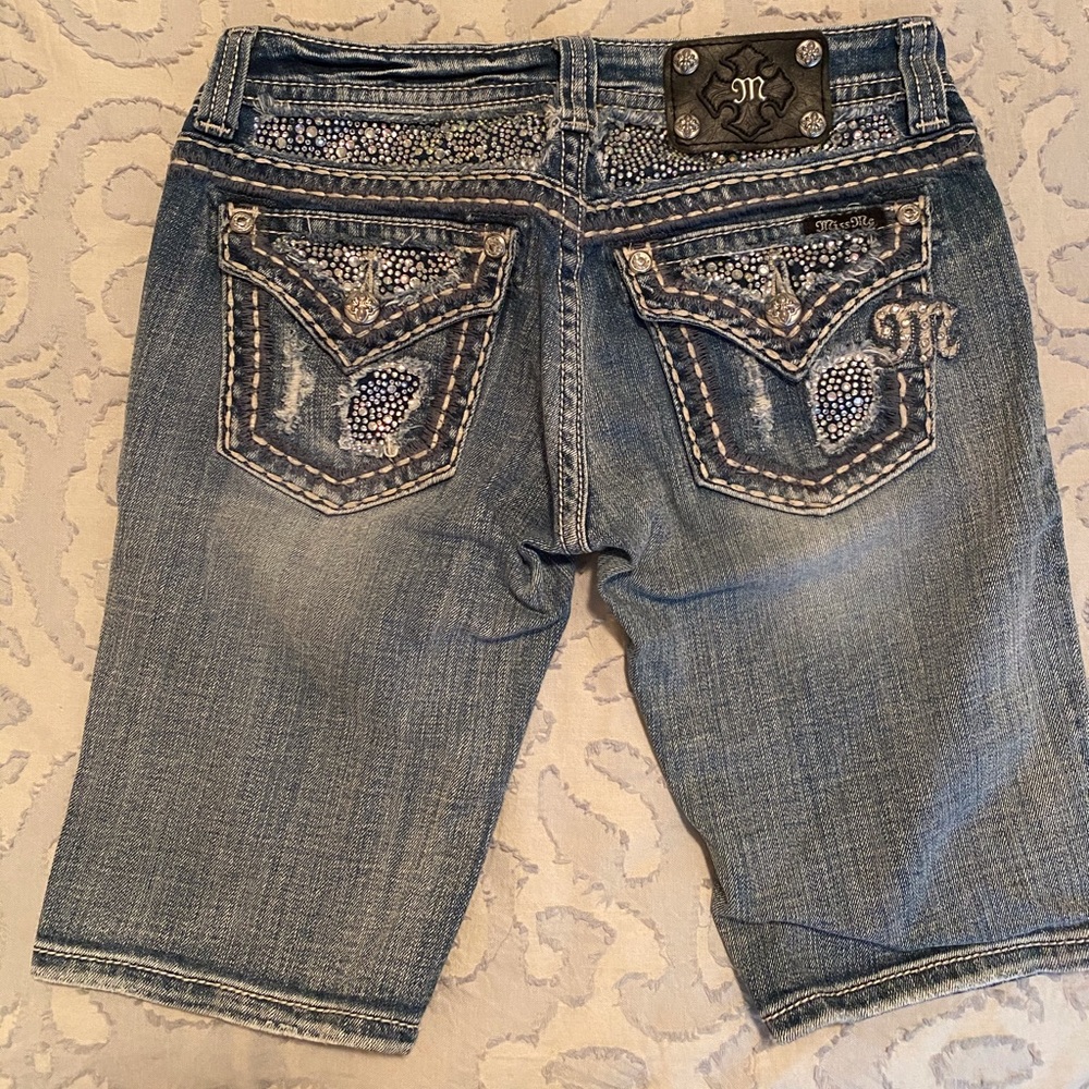 Miss Me Bermuda shorts